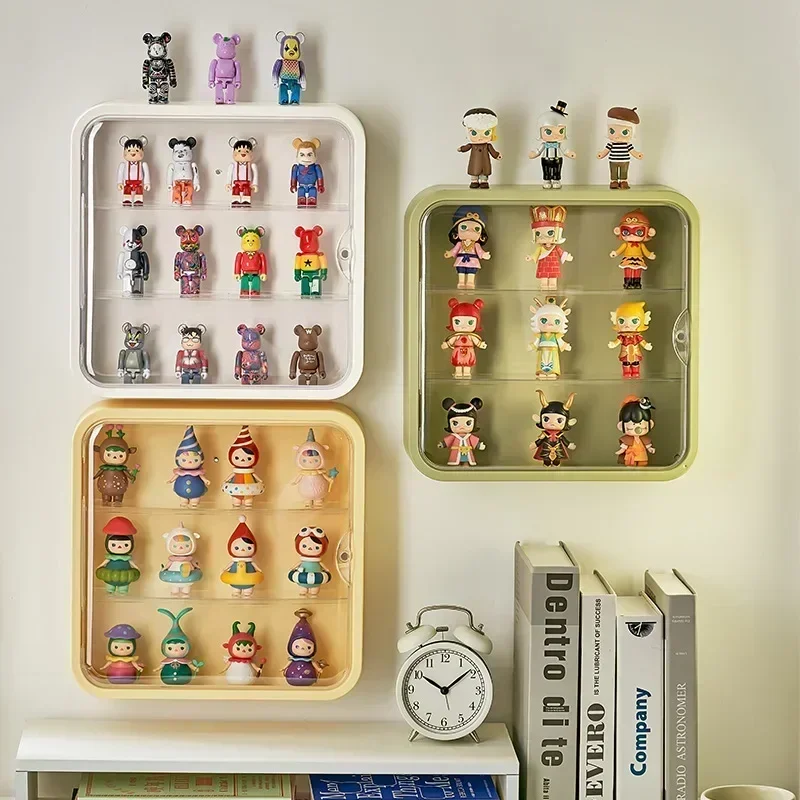 Wall Organizer Pocket - Blind Box Showcase Clear Acrylic Stand