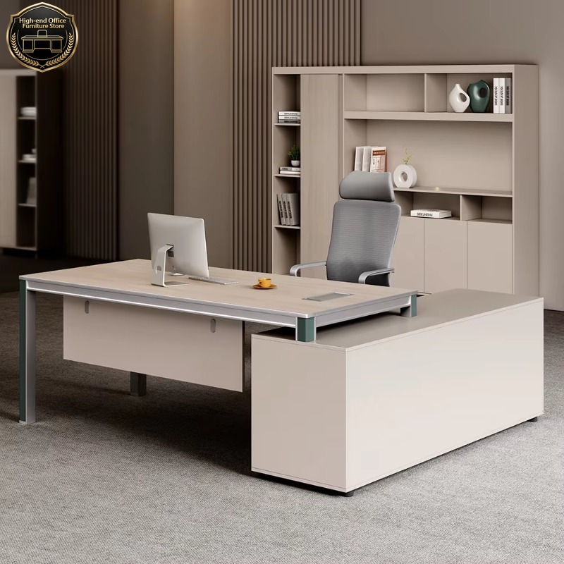 Office Furniture Custom - Customized High Quality Italian L-Shape Executive