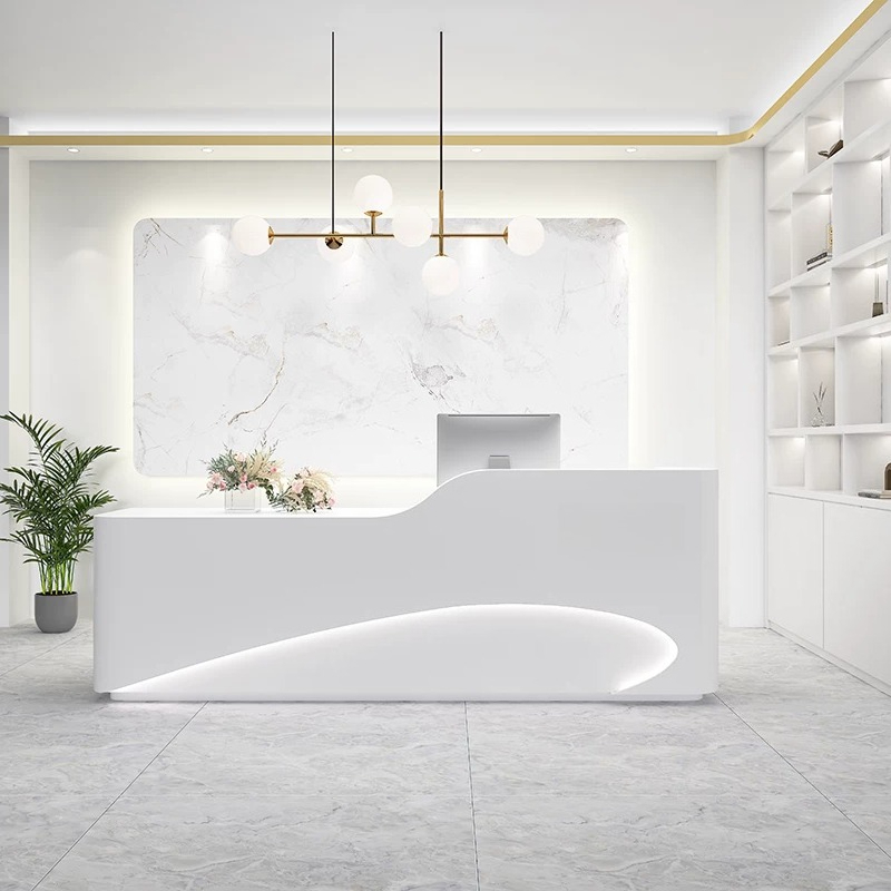 Office Furniture Company - Modern Minimalist Clothing Store Bar Counter