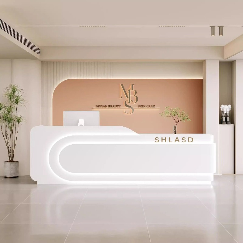 Office Furniture Company - Nordic Cream Style Beauty Salon Bar