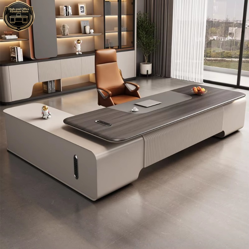 Office Furniture Custom - Customized Wooden Office Furniture Boss Tables