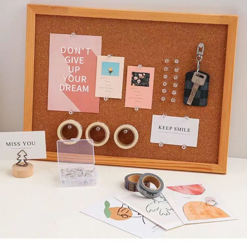 50/100Pcs Push Pins Transparen - đánh giá và giá Office Furniture Online