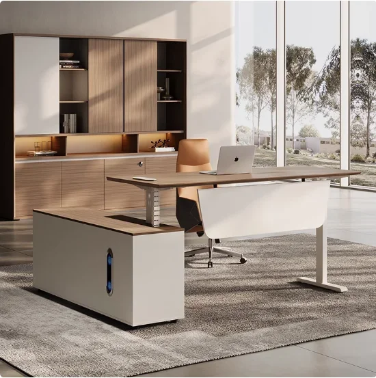 Modern Simple Office CEO Boss  - đánh giá và giá Office Furniture Logo