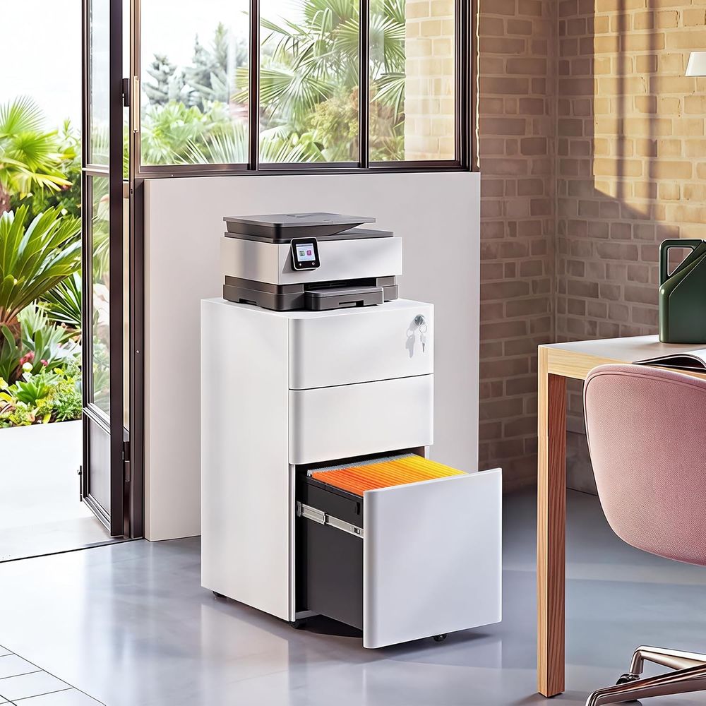 3 Der ile Cabinet on Wheels, u - đánh giá và giá Office Furniture Filing Cabinets