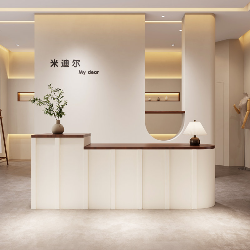 Counter Beauty Reception Desks - đánh giá và giá Office Furniture Logo