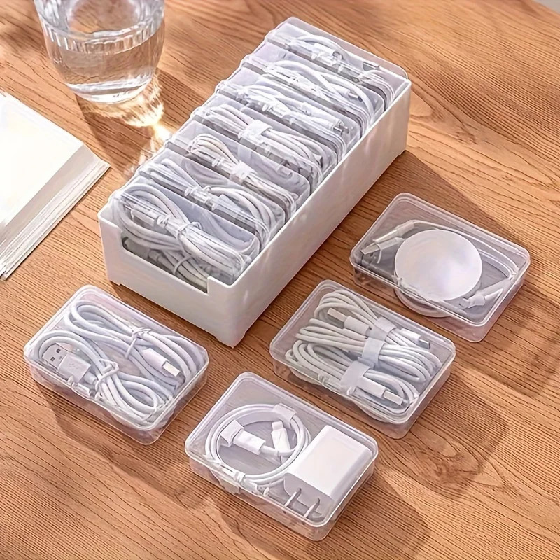 Data Cable Storage Box with 7  - đánh giá và giá Pegboard Office Organizer