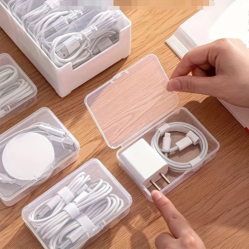 Data Cable Storage Box with 7  - đánh giá và giá Pegboard Office Organizer