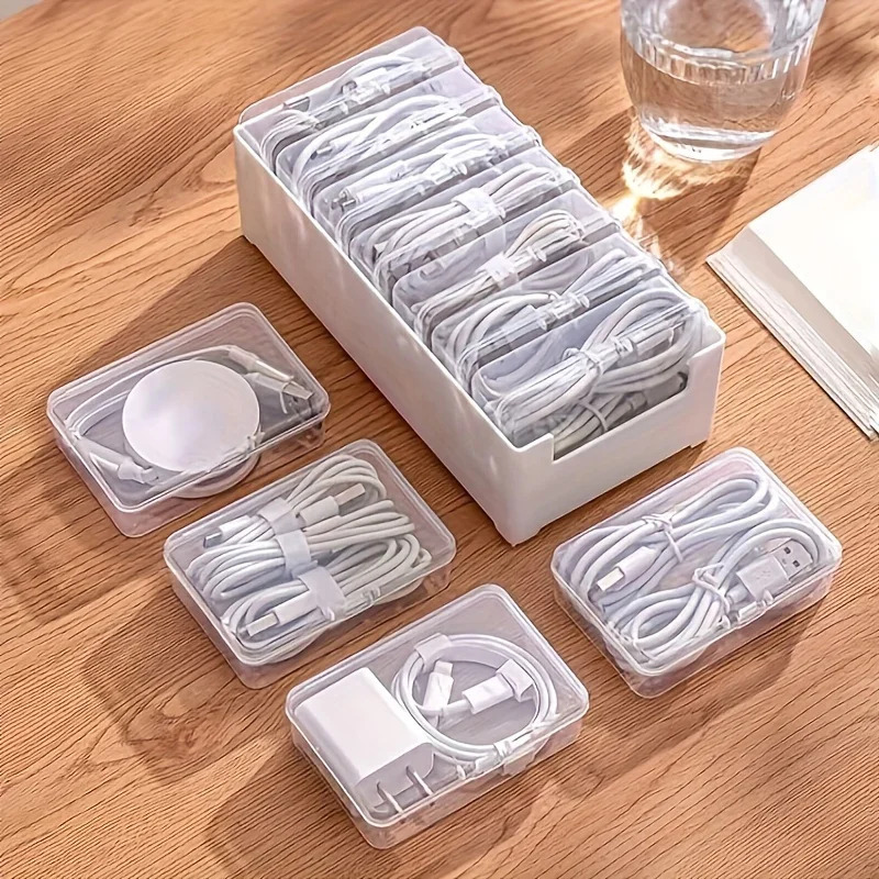 Data Cable Storage Box with 7  - đánh giá và giá Pegboard Office Organizer