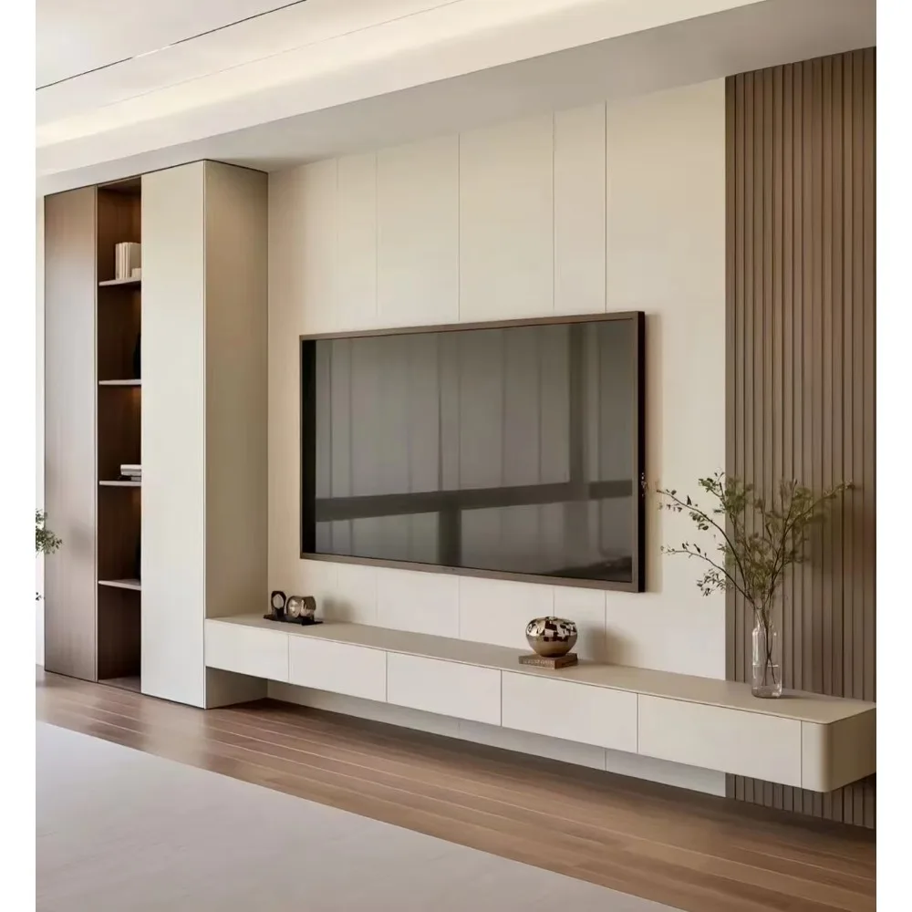 Modern Custom Wooden Low TV Ca - đánh giá và giá Office Furniture Custom