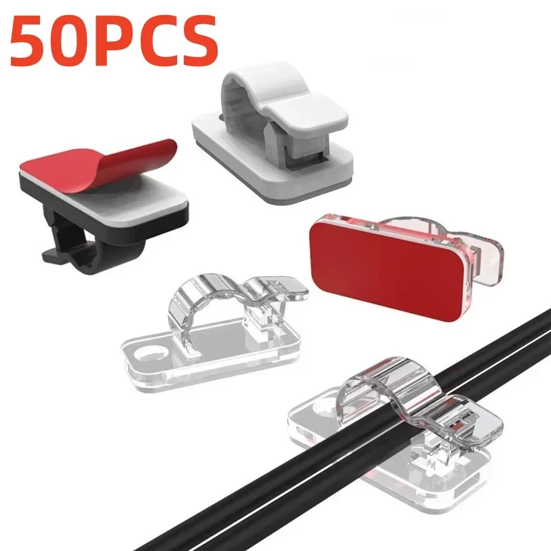10/50Pcs Self Adhesive Cable C - đánh giá và giá Pegboard Office Organizer
