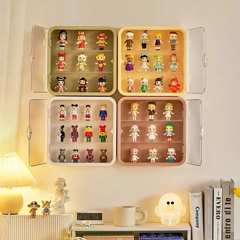 Blind Box Showcase Clear Acryl - đánh giá và giá Wall Organizer Pocket