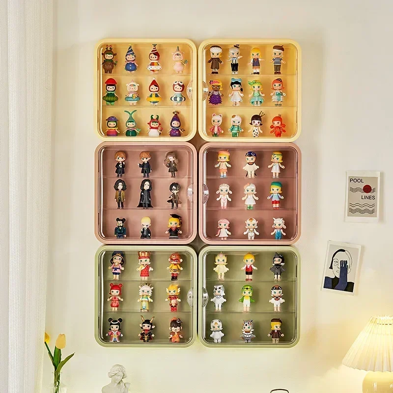 Blind Box Showcase Clear Acryl - đánh giá và giá Wall Organizer Pocket