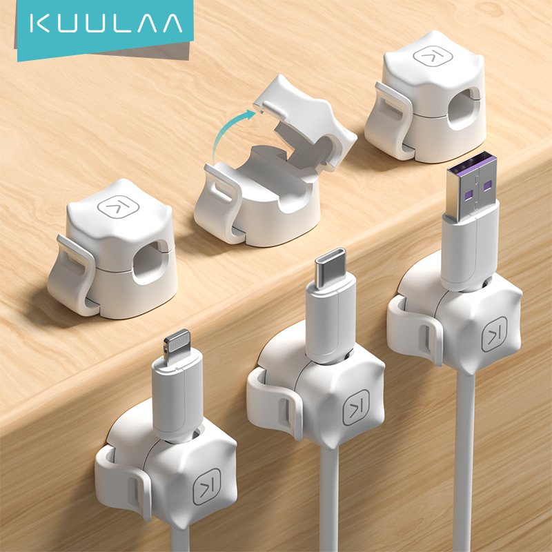 KUULAA 3/6 Pcs Cable Clip Cabl - đánh giá và giá Pegboard Office Organizer