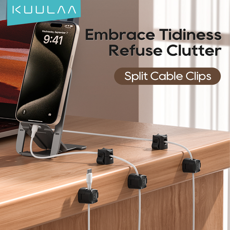KUULAA 3/6 Pcs Cable Clip Cabl - đánh giá và giá Pegboard Office Organizer