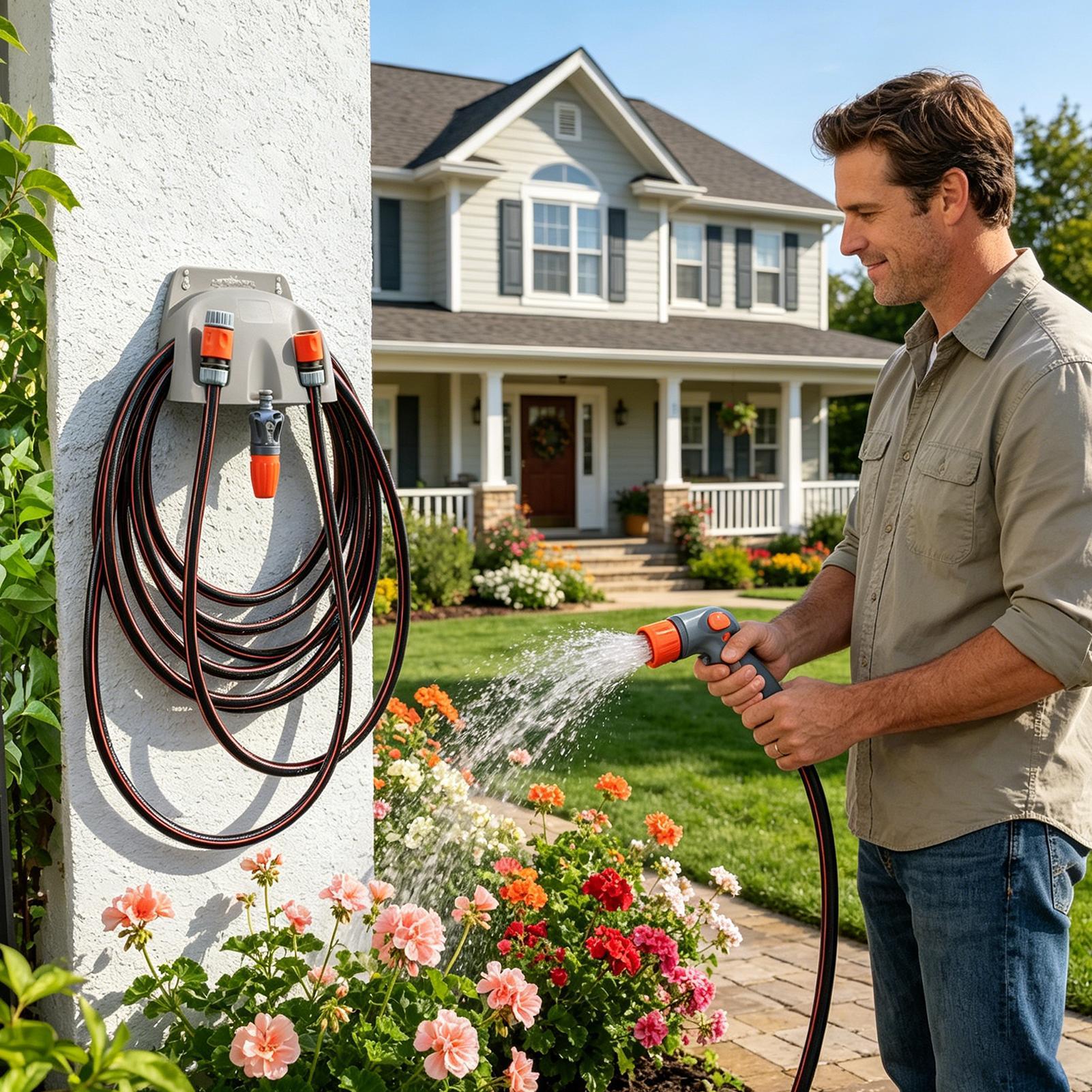 Hose Hanger Wall Mount Heavy D - đánh giá và giá Wall Organizer Pocket
