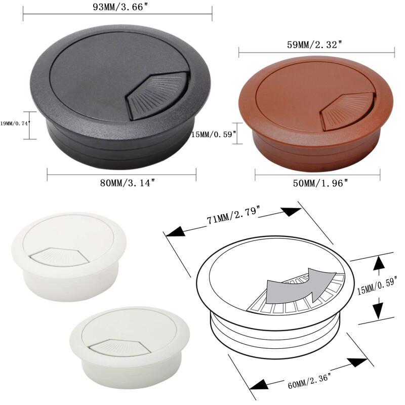 1Pcs Cable Hole Cover Cord Gro - đánh giá và giá Office Furniture Suppliers