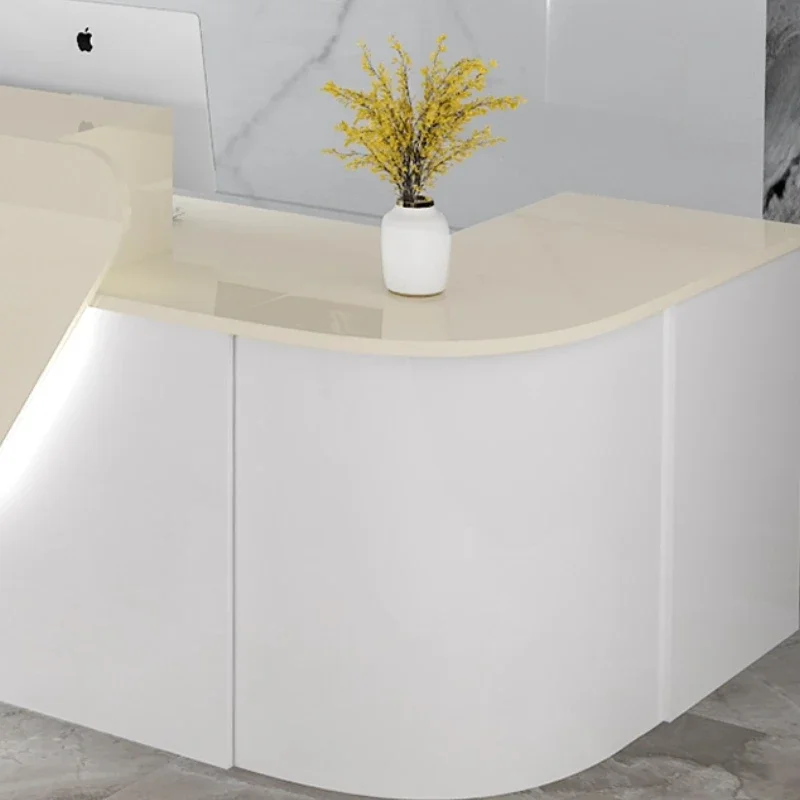 Storage Luxury Reception Desk  - đánh giá và giá Office Furniture Bali