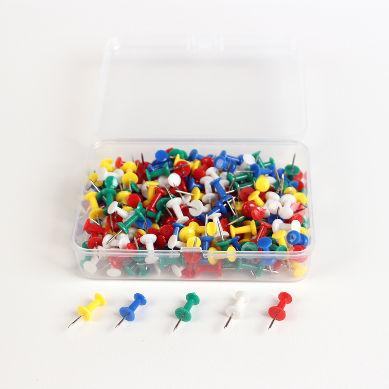 50PCS Push Pins Clear Multicol - đánh giá và giá Office Furniture Online