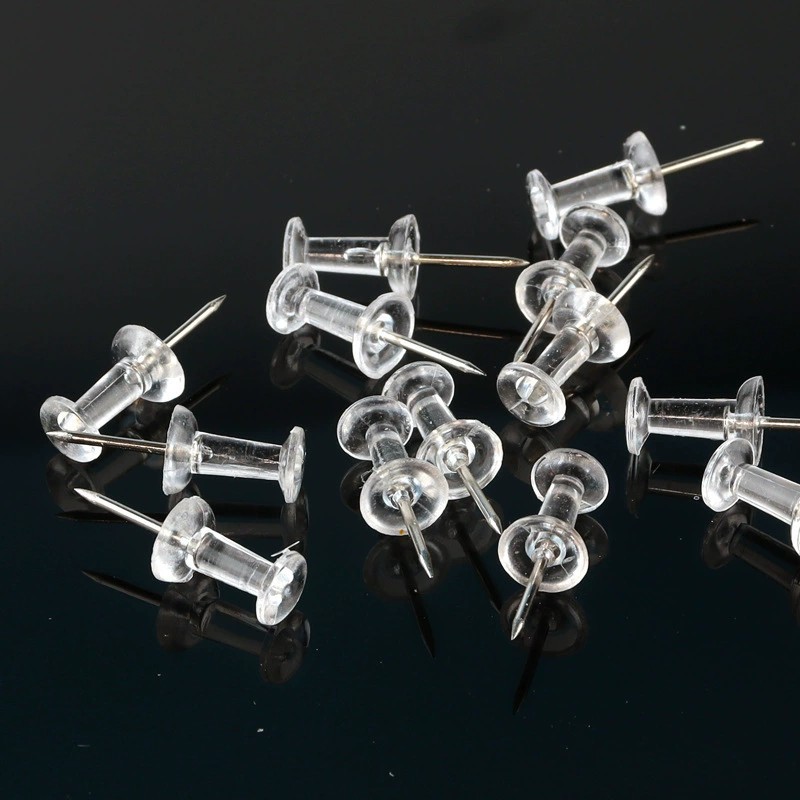 50PCS Push Pins Clear Multicol - đánh giá và giá Office Furniture Online