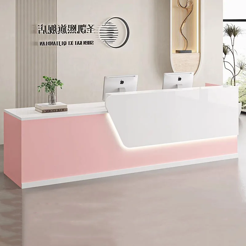 Beauty Home Reception Desk Lux - đánh giá và giá Office Furniture Logo