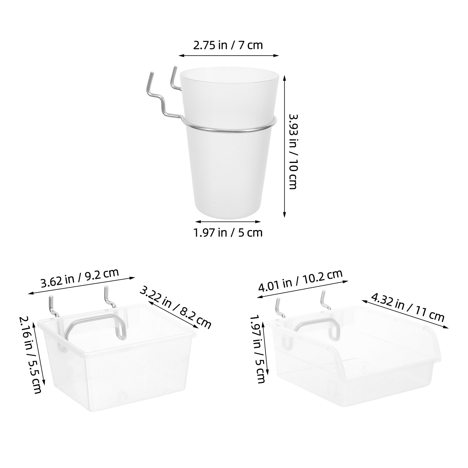 20Pcs Pegboard Storage Bin Org - đánh giá và giá Pegboard Office Organizer