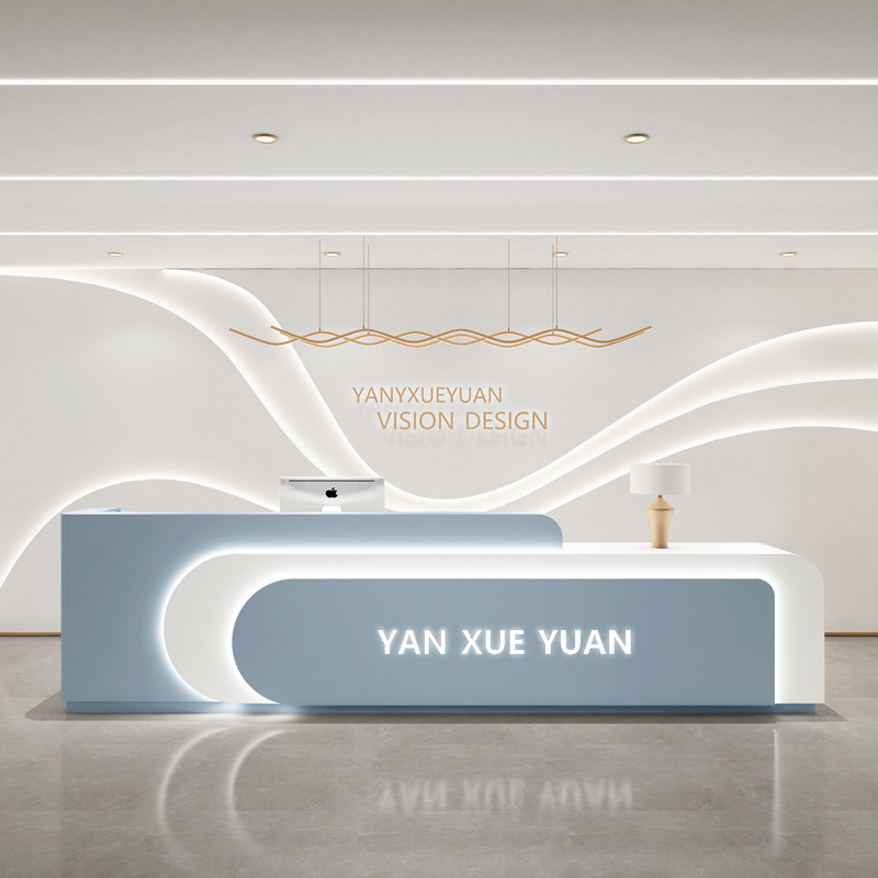 Simple Medical Reception Desk  - đánh giá và giá Office Furniture Company