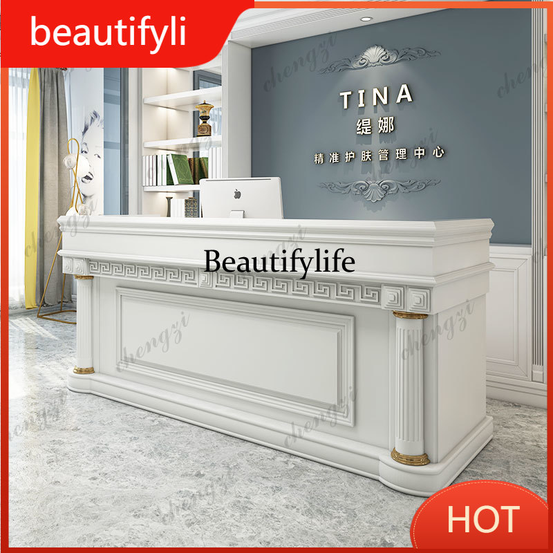 A139 Large Beauty Clinic Recep - đánh giá và giá Office Furniture Logo