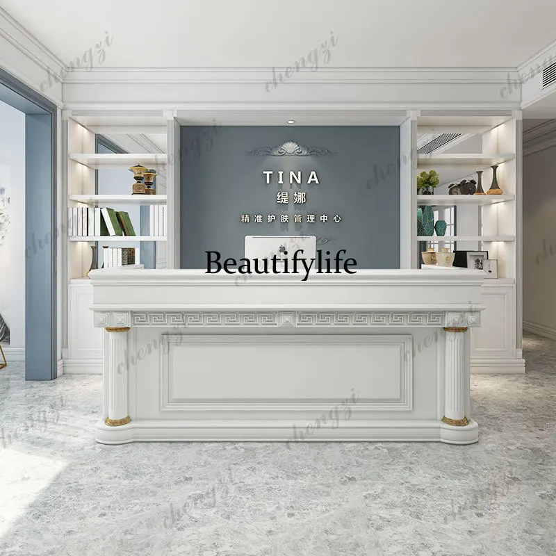 A139 Large Beauty Clinic Recep - đánh giá và giá Office Furniture Logo