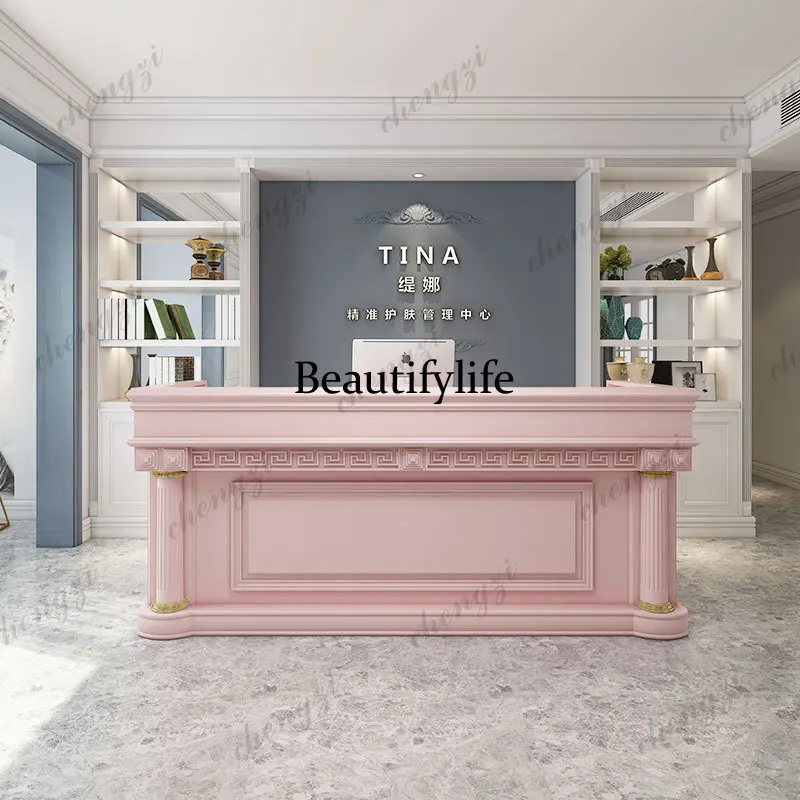 A139 Large Beauty Clinic Recep - đánh giá và giá Office Furniture Logo