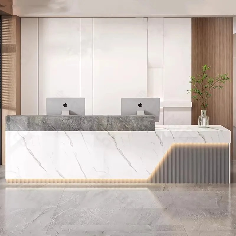 Modern Luxury Reception Desks  - đánh giá và giá Office Furniture Bali