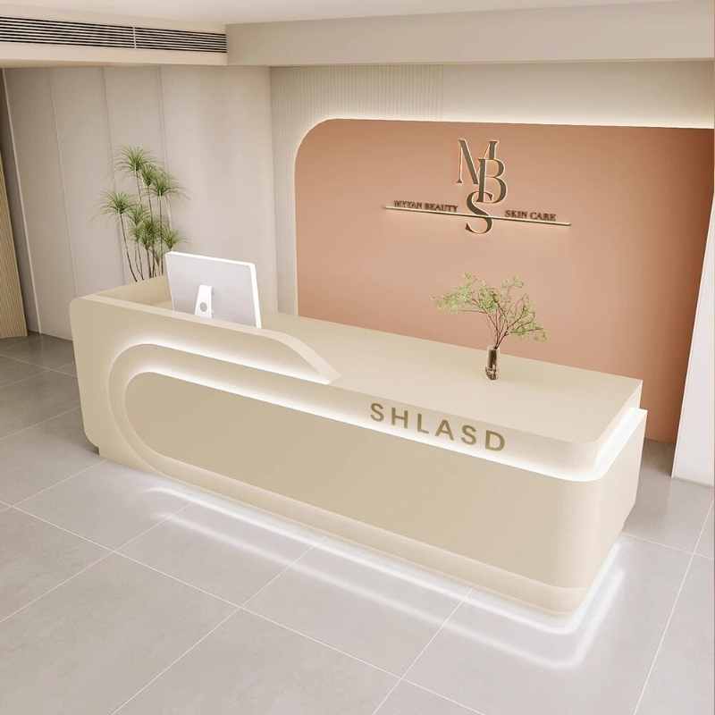 Nordic Cream Style Beauty Salo - đánh giá và giá Office Furniture Company