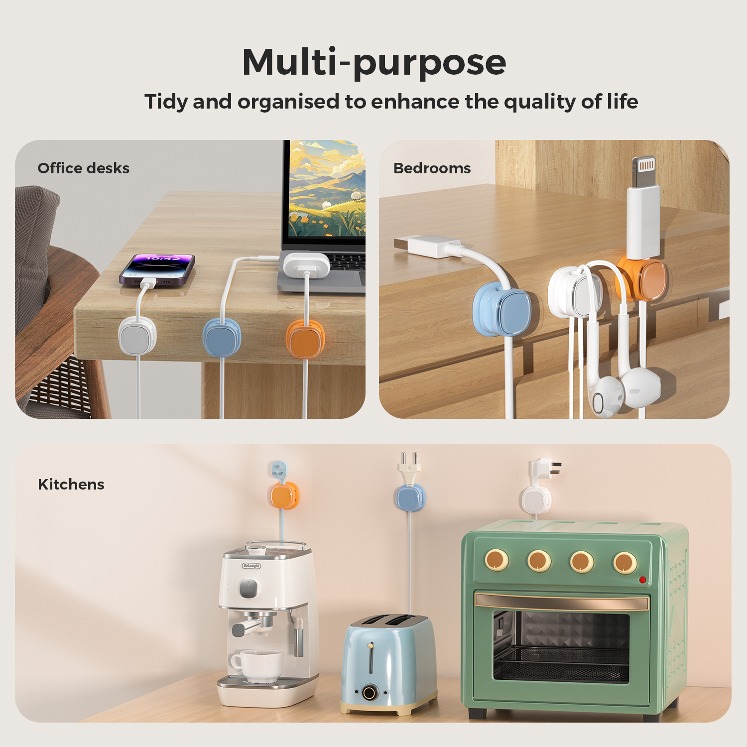 adhesive cable organizer Cable - đánh giá và giá Pegboard Office Organizer
