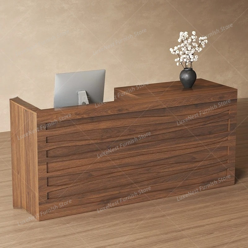Office Beauty Reception Desk L - đánh giá và giá Office Furniture Logo