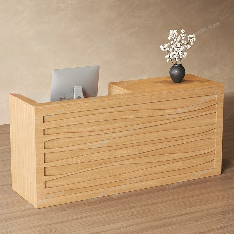 Office Beauty Reception Desk L - đánh giá và giá Office Furniture Logo