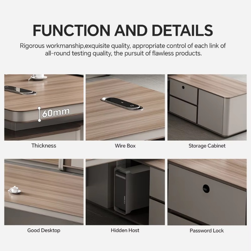 Customized Modern 2.4M Convert - đánh giá và giá Office Furniture Custom