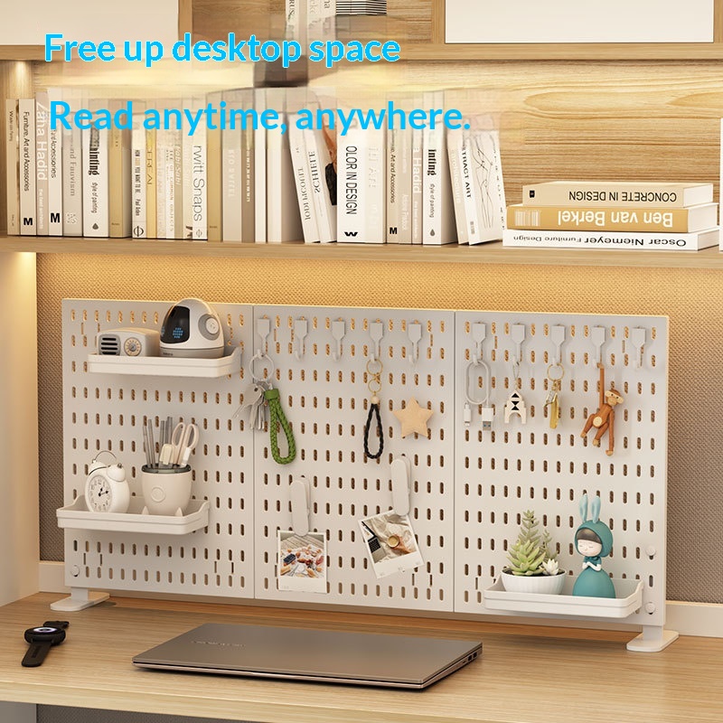 No Drill Clamp Mount Vertical  - đánh giá và giá Pegboard Office Organizer