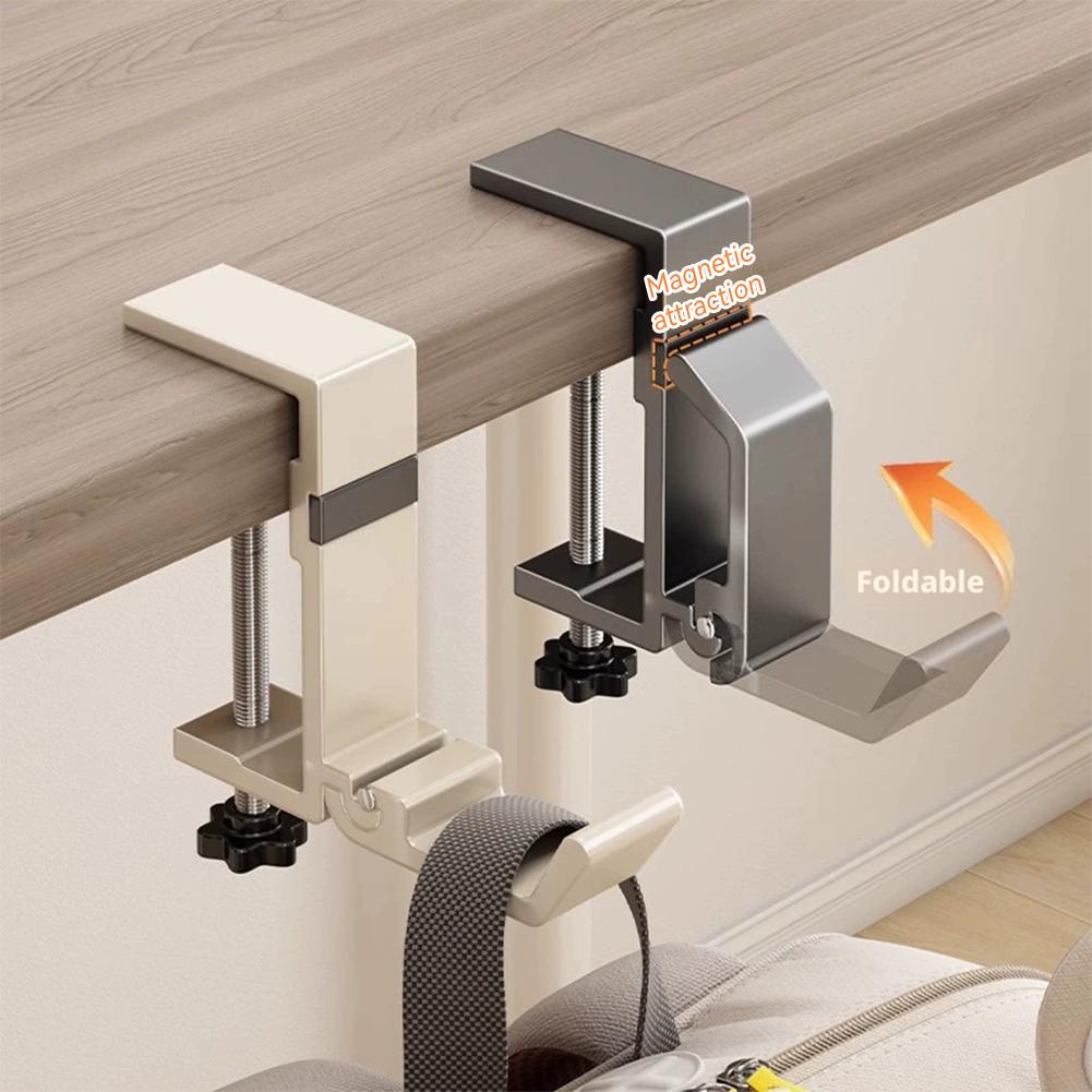 No Drill Foldable Desk Hook  C - đánh giá và giá Pegboard Office Organizer