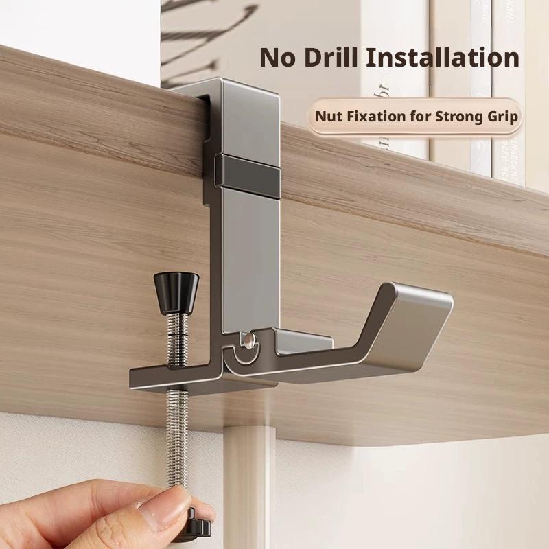 No Drill Foldable Desk Hook  C - đánh giá và giá Pegboard Office Organizer