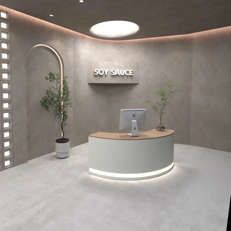 Curved Desk Table for Aestheti - đánh giá và giá Office Furniture Bali