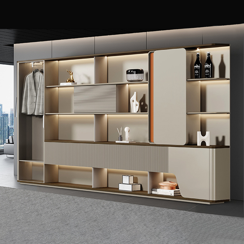 Modern Luxury Boss MDF Wooden  - đánh giá và giá Office Furniture Filing Cabinets
