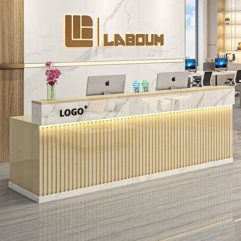 Nordic Aesthetic Reception Des - đánh giá và giá Office Furniture Bali