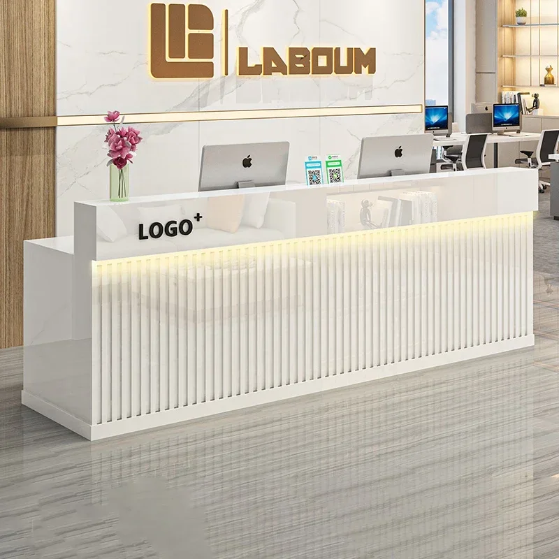 Nordic Aesthetic Reception Des - đánh giá và giá Office Furniture Bali