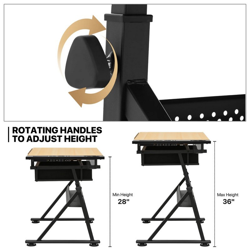 Adjustable Height Drawing Tabl - đánh giá và giá Office Furniture Suppliers
