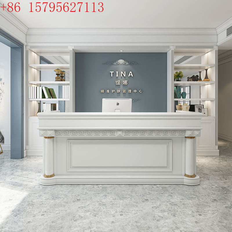 Large Beauty Clinic Reception  - đánh giá và giá Office Furniture Logo