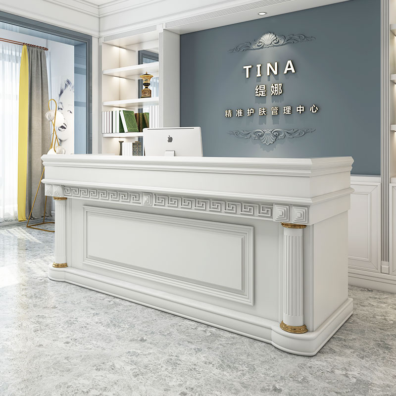 Large Beauty Clinic Reception  - đánh giá và giá Office Furniture Logo
