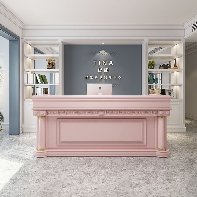 Large Beauty Clinic Reception  - đánh giá và giá Office Furniture Logo