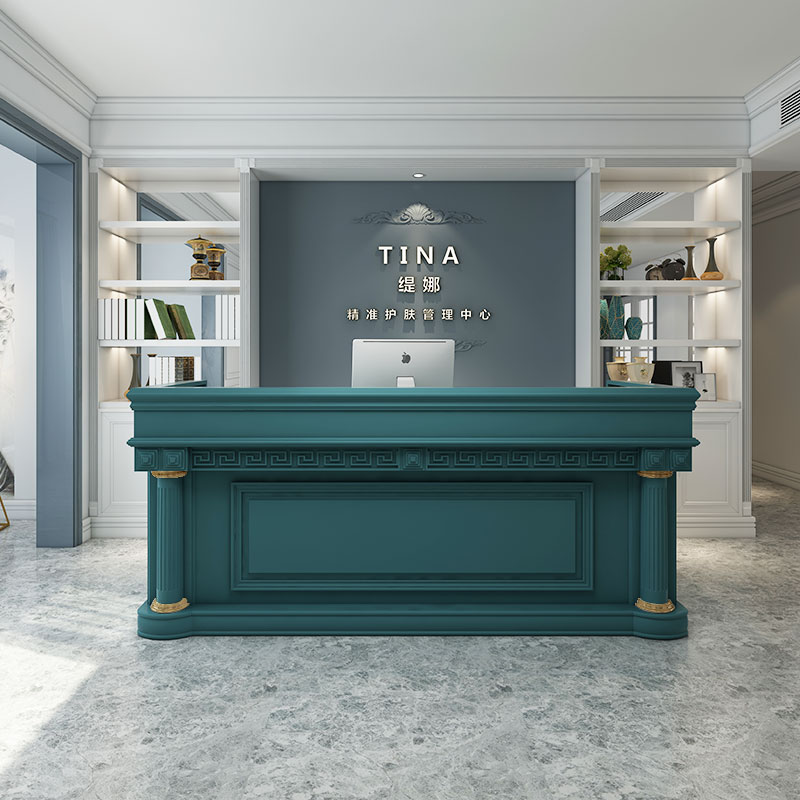 Large Beauty Clinic Reception  - đánh giá và giá Office Furniture Logo