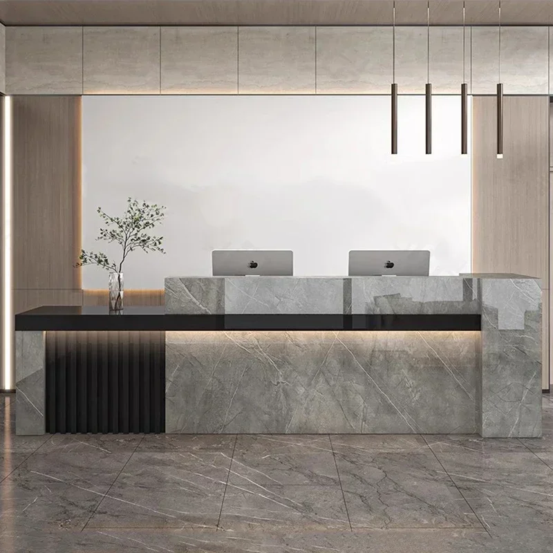 Nordic Luxury Reception Desk S - đánh giá và giá Office Furniture Bali