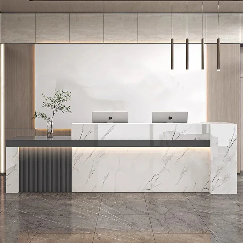Nordic Luxury Reception Desk S - đánh giá và giá Office Furniture Bali