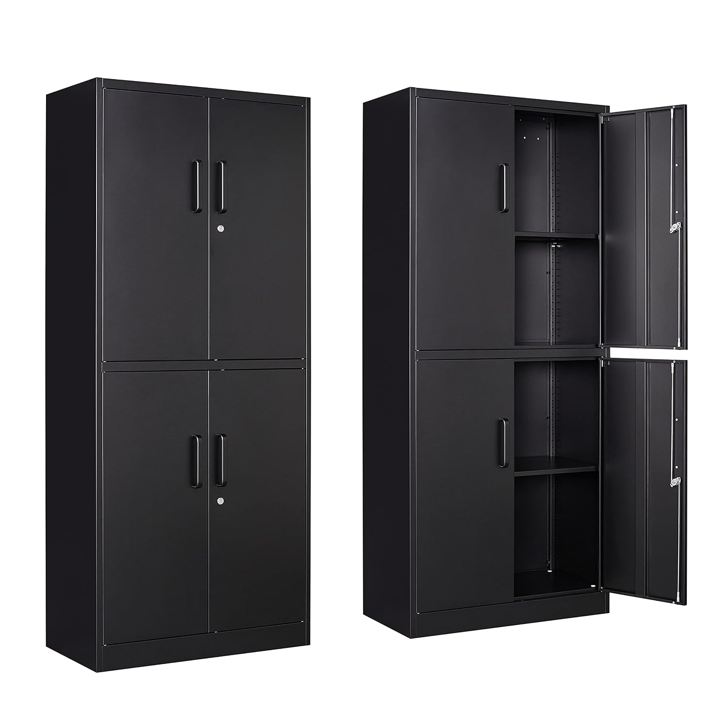 Metal Storage Cabinet 4 Doors  - đánh giá và giá Office Furniture Custom